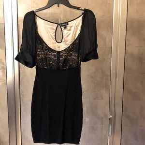 ♥️Black Bebe dress